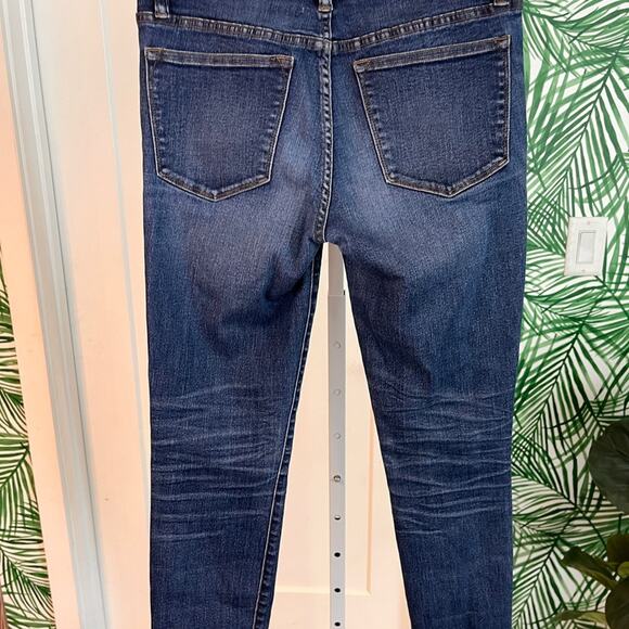 J Crew Women’s Toothpick Skinny Jeans Dark Wash 28 - Picture 4 of 11